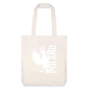 Aigle Polska - Polen - Adler - Pologne - Tote bag épais recyclé Stanley/Stella - blanc cassé - Devant