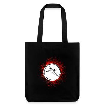 Cigar Symbol - Stanley/Stella Heavyweight Recycled Tote Bag - black - Front