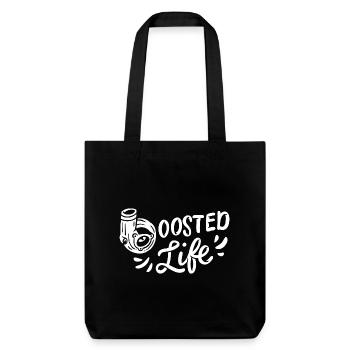 Boosted Life Für Autoschrauber - Stanley/Stella recycelter Heavyweight Stoffbeutel - Schwarz - Vorne