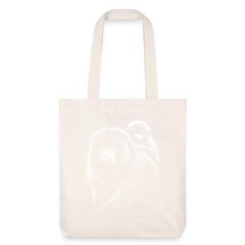 Howler monkey - Stanley/Stella Heavyweight Recycled Tote Bag - natural white - Front
