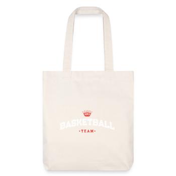 Équipe de basket-ball - Tote bag épais recyclé Stanley/Stella - blanc cassé - Devant