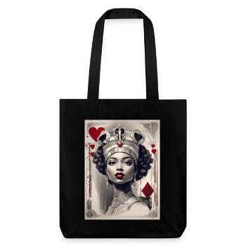 Cyberpunk fantastique de la Reine de Cœur IV - Tote bag épais recyclé Stanley/Stella - noir - Devant