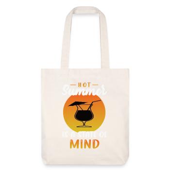 Hot summer state of mind - Stanley/Stella Heavyweight Recycled Tote Bag - natural white - Front