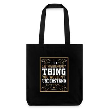 Gastro-entérologie - Tote bag épais recyclé Stanley/Stella - noir - Devant