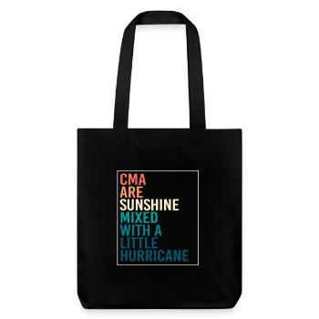 Assistant médical MFA - Tote bag épais recyclé Stanley/Stella - noir - Devant