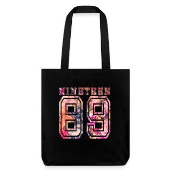 NINETEEN 1989 B - Stanley/Stella Heavyweight Recycled Tote Bag - black - Front