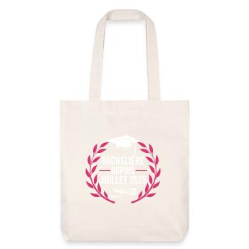 Bachelière 2025 Félicitations BAC - Tote bag épais recyclé Stanley/Stella - blanc cassé - Devant