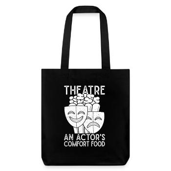 Théâtre Un acteur Comfort Food Acteur Comédie musicale - Tote bag épais recyclé Stanley/Stella - noir - Devant