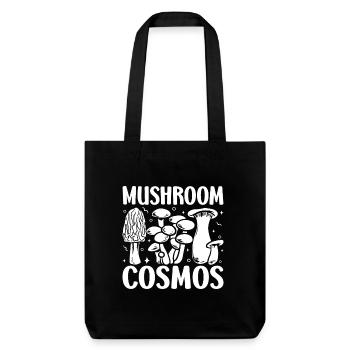 Morille Champignon Cosmos - Tote bag épais recyclé Stanley/Stella - noir - Devant