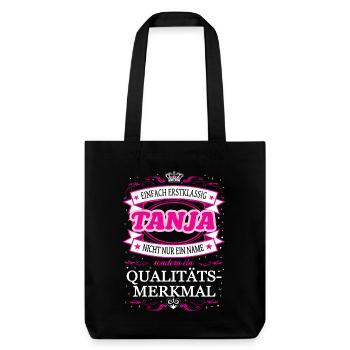 Caractéristique de qualité Tanja tout simplement de première classe - Tote bag épais recyclé Stanley/Stella - noir - Devant