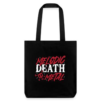 Trash-Musik Heavy Rock-Musik Melodic Death Metal - Stanley/Stella recycelter Heavyweight Stoffbeutel - Schwarz - Vorne