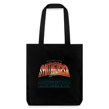 808 Synthétiseur Boîte à Rythmes Analogique - Tote bag épais recyclé Stanley/Stella - noir - Devant