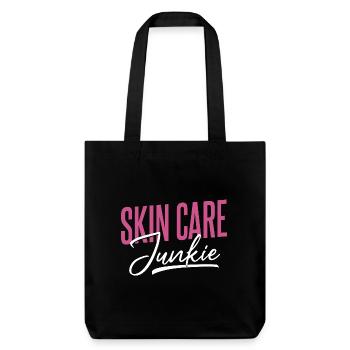 Dermatologie Dermatologue Junkie - Tote bag épais recyclé Stanley/Stella - noir - Devant