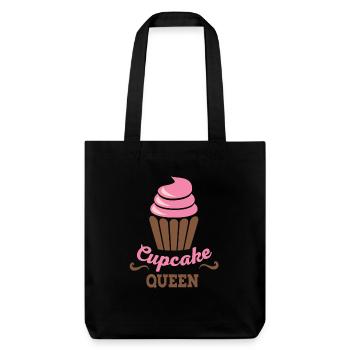 Cupcake - Tote bag épais recyclé Stanley/Stella - noir - Devant