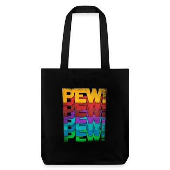 Un son laser rétro pour les joueurs avec des vibrations de science-fiction - Tote bag épais recyclé Stanley/Stella - noir - Devant