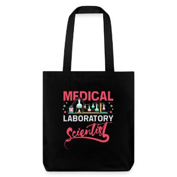 Sientiste de laboratoire médical - Tote bag épais recyclé Stanley/Stella - noir - Devant