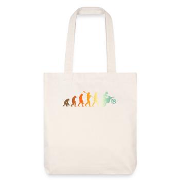 Motocross Biker Evolution Motorcross - Tote bag épais recyclé Stanley/Stella - blanc cassé - Devant