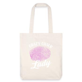 Dame craie folle | Criminalistique - Tote bag épais recyclé Stanley/Stella - blanc cassé - Devant
