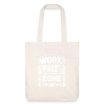 Zone sans travail - Tote bag épais recyclé Stanley/Stella - blanc cassé - Devant
