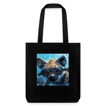 Hyena - Stanley/Stella Heavyweight Recycled Tote Bag - black - Front
