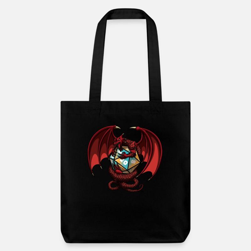 Donjons Dragon Donjon Magique - Tote bag épais recyclé Stanley/Stella - noir