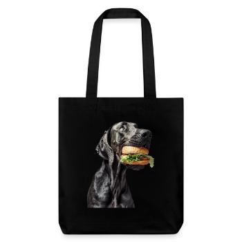 Great Dane - Stanley/Stella Heavyweight Recycled Tote Bag - black - Front