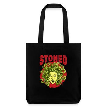 Stoned Goddess Greek Mythology - Stanley/Stella Heavyweight Recycled Tote Bag - black - Front