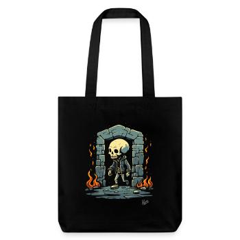 Skeleton Dungeon Showtime - Stanley/Stella Heavyweight Recycled Tote Bag - black - Front