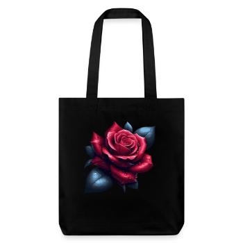 Rose - Stanley/Stella Heavyweight Recycled Tote Bag - black - Front