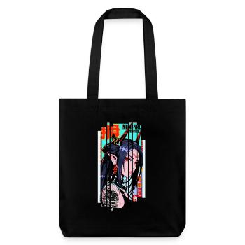 Cyborg Oni kanji - Tote bag épais recyclé Stanley/Stella - noir - Devant