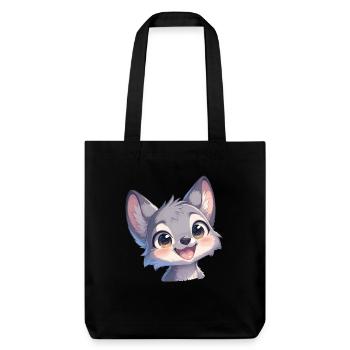 Coyotes Coyote - Tote bag épais recyclé Stanley/Stella - noir - Devant