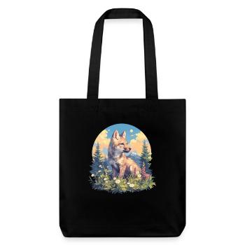 Coyotes Coyote - Tote bag épais recyclé Stanley/Stella - noir - Devant
