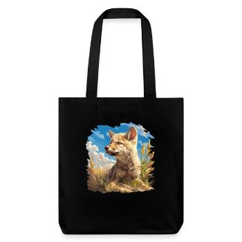 Coyotes Coyote - Tote bag épais recyclé Stanley/Stella - noir - Devant