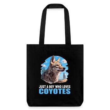 Coyotes Coyote - Tote bag épais recyclé Stanley/Stella - noir - Devant