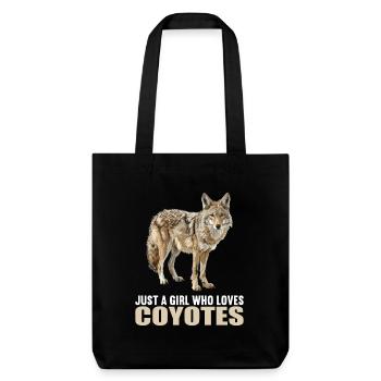 Coyotes Coyote - Tote bag épais recyclé Stanley/Stella - noir - Devant