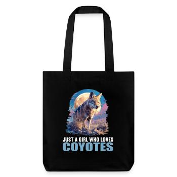 Coyotes Coyote - Tote bag épais recyclé Stanley/Stella - noir - Devant