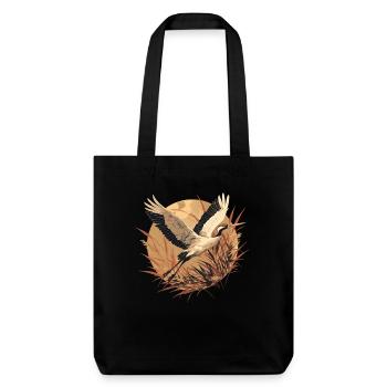 Grues Grues - Tote bag épais recyclé Stanley/Stella - noir - Devant