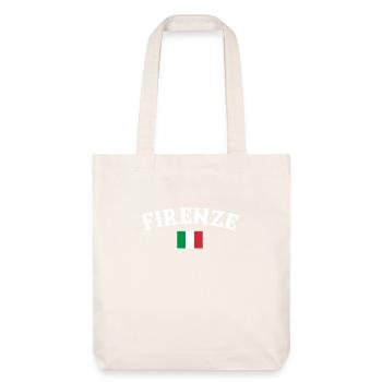 Florence Italie Drapeau italien Italien - Tote bag épais recyclé Stanley/Stella - blanc cassé - Devant
