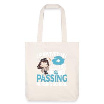 Nurse Daughter-in-law Nursing - Stanley/Stella Heavyweight Recycled Tote Bag - natural white - Front