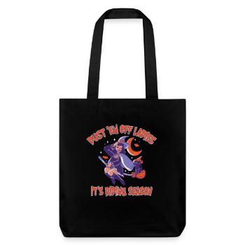 Dépoussiérez-les mesdames C’est la saison d’équitation Hexenflug - Tote bag épais recyclé Stanley/Stella - noir - Devant