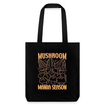 Chasseur de champignons Saison de la folie des champignons - Tote bag épais recyclé Stanley/Stella - noir - Devant