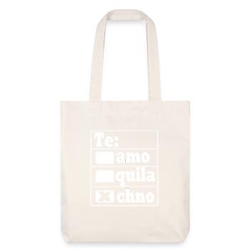 Rave Raver Techno music Techno bass Mixer - Stanley/Stella Heavyweight Recycled Tote Bag - natural white - Front