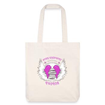 Dauphin Rose Thaïlande Asie - Tote bag épais recyclé Stanley/Stella - blanc cassé - Devant
