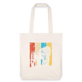 Gorilla - Stanley/Stella Heavyweight Recycled Tote Bag - natural white - Front