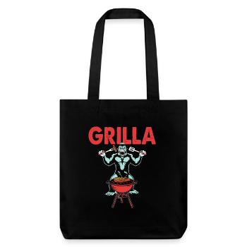 Gorilla - Stanley/Stella Heavyweight Recycled Tote Bag - black - Front
