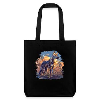 Jackals Jackal - Stanley/Stella Heavyweight Recycled Tote Bag - black - Front