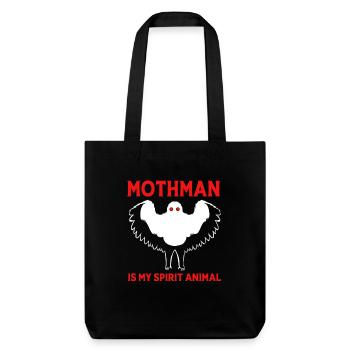 Papillon de nuit - Tote bag épais recyclé Stanley/Stella - noir - Devant