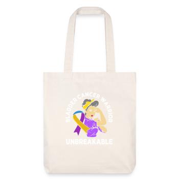 Cancer de la vessie Cancer de la vessie - Tote bag épais recyclé Stanley/Stella - blanc cassé - Devant