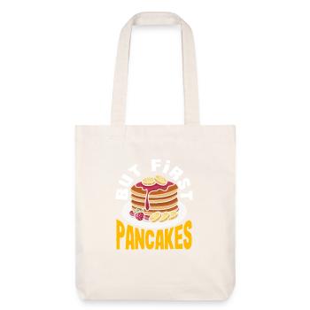Des crêpes mais seulement le plaisir du petit-déjeuner - Tote bag épais recyclé Stanley/Stella - blanc cassé - Devant