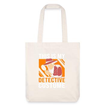 Détective - Tote bag épais recyclé Stanley/Stella - blanc cassé - Devant
